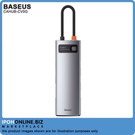 Baseus USB Type C USB3.0 PD SD TF RJ45 VGA Metal Gleam Series 8-in-1 Multifunctional Type-C Hub Dock