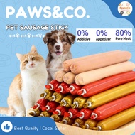 Pet Sausage Snack Chicken Fish Healthy Treat Dog Cat Makanan Kucing Anjing Sosej Makanan Kucing Cat 