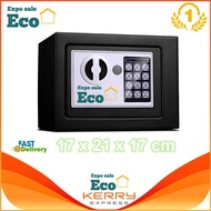 Eco Home ตู้เซฟนิรภัย ตู้เซฟ ขนาดเล็ก SAFE BOX ขนาด 17 x 21 x 17 cm รหัส SH-17E