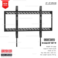 2020 New KRAKEN FIXED 100/100 XX-Large ขาแขวนทีวี 60-100 นิ้ว Heavy-Duty Fixed TV Wall Mounts [Weigh