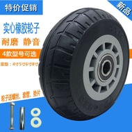 HY-16 Special Offer Solid Rubber Mute Casters Light3/4/5/6/8Platform Trolley-Inch Trolley Trailer Heavy Wheels LLRR