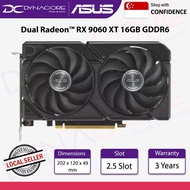 ASUS Dual Radeon™ RX 9060 XT 16GB GDDR6, AMD Radeon™ RX 9060 XT,Digital Max Resolution 7680 x 4320  