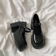 Thick Sole French Height Increasing Shoes Autumn