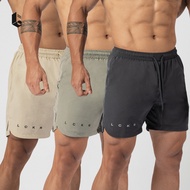 Lockerwear Men's Sports Shorts Gym Fitness Running Workout Running Jogging Short Pants Stretch
