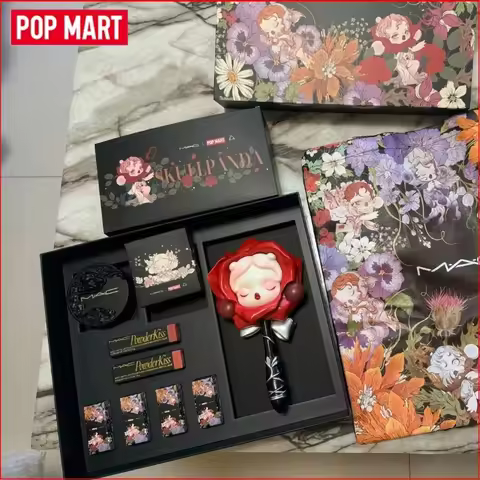 POP MART X Spot MAC Qixi Festival Limited Gift Box Skullpanda Valentine's Day Gift