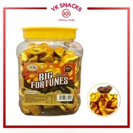 YK / 80pcs Big Fortune Chocolate Cocoa Milk Chocolate Gold Coin