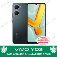 VIVO Y03 RAM 4GB ROM 64GB Baterai 5000mAh Helio G85 Garansi Resmi Hp Terbaru 2024 Bisa COD