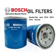 100% ORIGINAL BOSCH OIL FILTERS 0986AF0349 - HONDA CITY/JAZZ/CRV/HRV/ACCORD