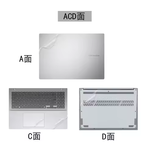 Laptop Skin Cover Custom Vinyl Sticker for ASUS VivoBook S14 S15 S16 K5504 S5504 S5506 S5507 S5606 M