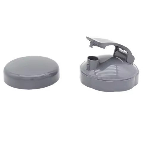 Newest Blender Cups Flat Lid and Flip Top To-Go Lid Replacement Parts Compatible for Nutribullet Ble