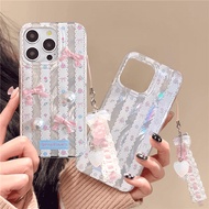YS 32 3D Stereoscopic Bow Ribbon Lanyard Casing Huawei Honor X8C X9C X7C X5B 200 5G X40 X30 GT Magic