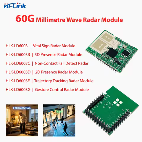 60GHz Millimeter Wave Radar Module LD6003 LD6003B LD6003C LD6003D LD6003F LD6003G Human Presence Fal