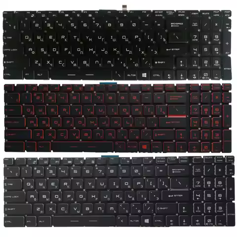 Russian/US/UK/Spanish laptop keyboard For MSI GS60 GS70 GL73 GT62 GT62VR GT72 GT72S GT72VR GS73VR GT