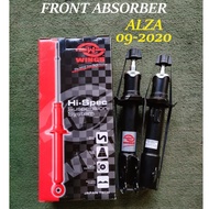 WINGS FRONT ABSORBER PERODUA ALZA 2006-2020 48510-BZ550 RH 48520-BZ050 LH 48531-BZ370