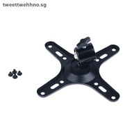 TW 1Set Portable Monitor Mounting Braet Plate VESA 1/4 Inch Screw Hole To 100x100MM 75x75MM M4 Screw