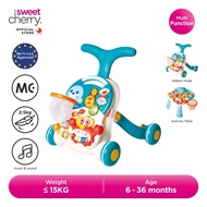 Sweet Cherry Early Educational Activity Baby Sit-to-Stand Walker HE0829 Seaworld 2-in-1 Walker