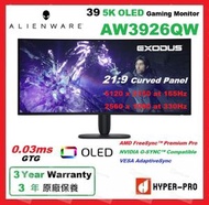 AW3926QW 39 5K OLED 遊戲專用遊戲顯示器