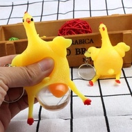 Squishy Chicken Laying Eggs Children's Toys Squeeze Stress Relief