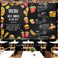 Wallpaper Dinding 3D Custom Kafe / Resto (20BS-048)
