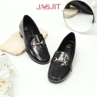 Jagjit Airin Sepatu Kantor Wanita Flatshoes Flat Shoes Cewek Glossy Si