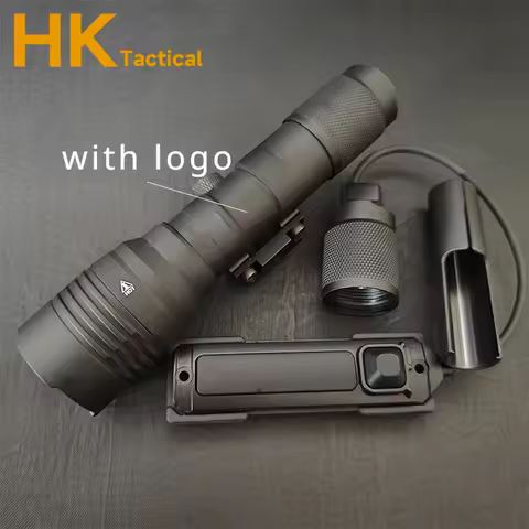 Tactical Flashlight Metal Strobe Scout Light M600 M300 LED Dual function Remote Pressure Switch Pica