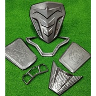 Yamaha NVX 155 V2 Accessories Set Package Cover Carbon NVX155