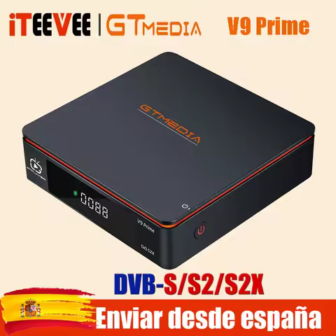 1PC 2021 GTmedia V9 Prime DVB-S2 Satellite Receiver Upgrade By Gtmedia V9 V8 Nova Support MARS IKS H