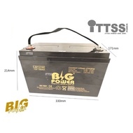 SEO BIGPOWER 12V 100Ah Sealed Lead Acid Battery | Deep Cycle AGM | Solar, Inverter, UPS, RV Use