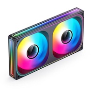 JONSBO ZB-120/240/360 PC พัดลม 120 มม.5V ARGB Conjoined โครงสร้างเย็นไอเสียพัดลมชุดไปข้างหน้า/ย้อนกล