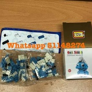 Hello kitty 藍精靈 Loz 積木 $20/pcs diamond block 微型積木