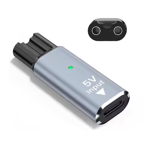 5V Type-C Shaver Adapter Charger Converter for Philips OneBlade QP2724 QP2834 QP1424 QP1924 QP4631 B