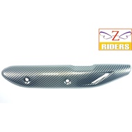 Side Heat Shield Pipe BOZOOKA WAVE-110i FERRARI Kevlar Color