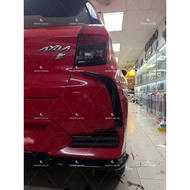 Perodua Axia 2023 2024 Rear Bumper Canard Glossy Black
