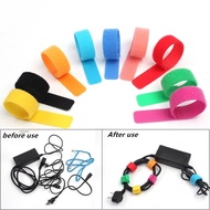 Self Adhesive Nylon Velcro Cable Tie / Reusable Strong Hooks Loops Cable / Fastener Velcro Straps Tape /  Management Belt Marker Straps Accessories