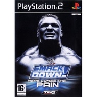 Ps2 เกมส์ WWE SmackDown! Here Comes the Pain มวยปล้ํา PlayStation2⚡ส่งไว⚡