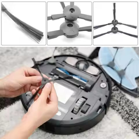 Side Brushes For iLife V7 V7S A4 A6 A4S V3S V3S Pro V5 V50 V5S Pro X5 Vacuum Cleaner Replacement Par