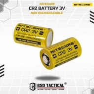 Nitecore CR2 3V Non-Rechargeable Lithium Battery - 1 Pcs