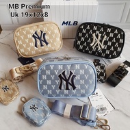 Mlb unixex Bag Men &amp; Women/mlb import Korea Bag/mlb Premium Bag Free box