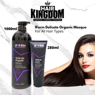 IFORM Delicate Organic Masque (1000ml/270ml) Smooth Hair Repair Treatment Mask Conditioner Natural R