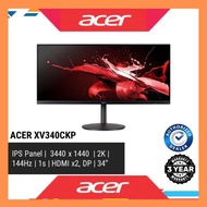 Acer Nitro XV340CKP 34" 144Hz UltraWide QHD Gaming Monitor
