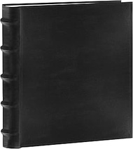 Pioneer Photo Albums 200-Pocket European Bonded Leather Photo Album for 4 by 6-Inch Prints, Black