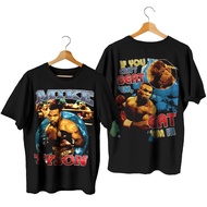 [READY STOCK XS-5XL]MIKE TYSON VINTAGE BOOTLEG TSHIRTS/CASUAL SHIRTS BOOTLEG T-SHIRTS/BAJU LENGAN PE