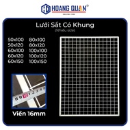 Khung Lưới Sắt Size Lớn 100x100 100x120 100x150 Lưới Ô Vuông Treo Phụ Kiện Trang Trí Bán Hàng