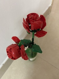 玫瑰花Lego