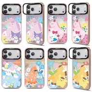 GARMMA Sanrio Family iPhone 17 ProMax/17 Pro/16 Pro/16 ProMax Mirror Magnetic Case iPhone 17 Pro Max