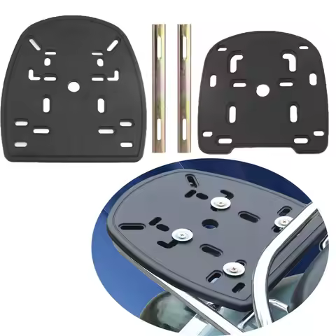 Universal Motorcycle Rear Luggage Case Bracket Board Tail Rack Top Box Case Rear Luggage Rack Trunk 