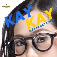 KAY Soho Studio eyeglass frames, high-quality thick round frames, many color combinations, high-sigh