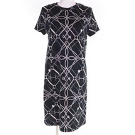 Excellent condition HERMES 21SS PARCOURS SANS FAUTE "Perfect Course" 100% cotton short-sleeved dress