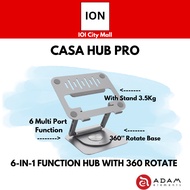 ADAM Elements Casa Hub Stand Pro USB-C 6 In 1 Laptop Stand Hub
