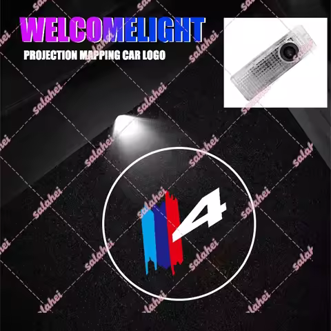 For BMW X4 1 2 3 4 5 7 Series X7 Mini F54 X1 X3 X5 X6 F55 F56 Car Door LED HD Welcome Courtesy Shado